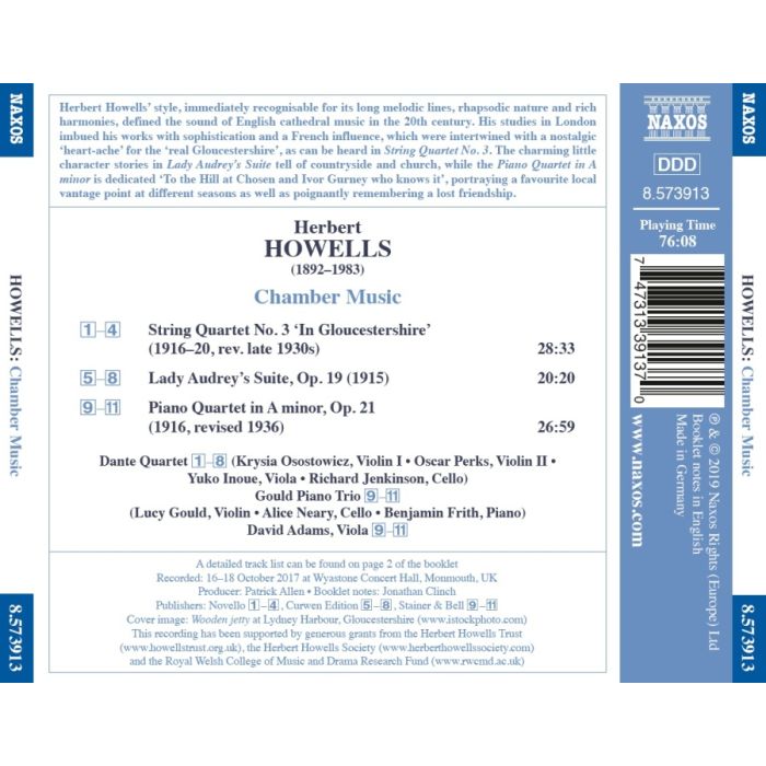 Howells: Chamber Music - slide-1