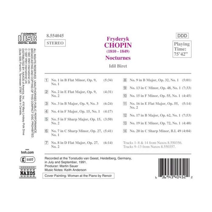 CHOPIN: Nocturnes ( selection ) - slide-1