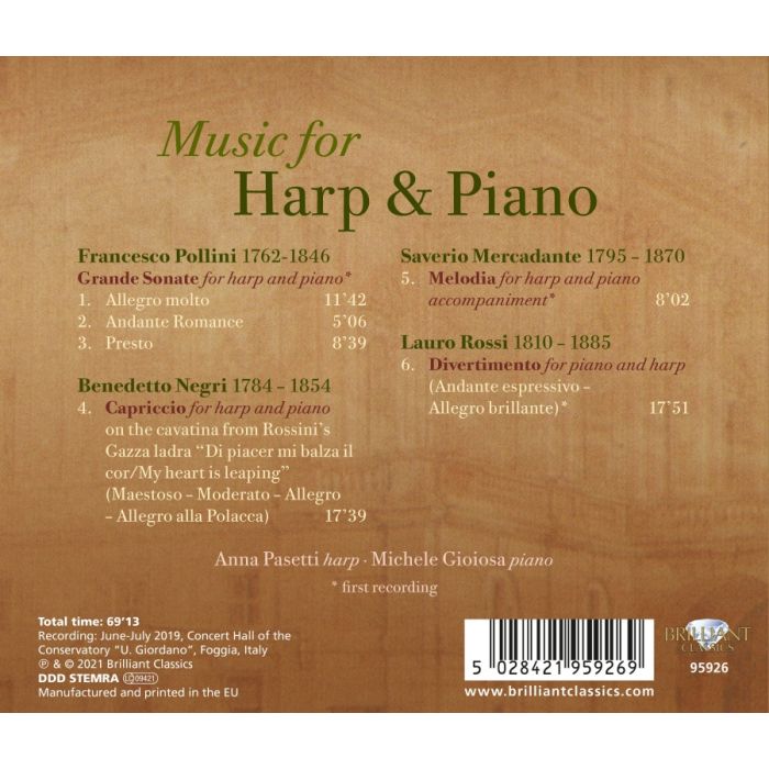 Music for Harp and Piano - slide-1
