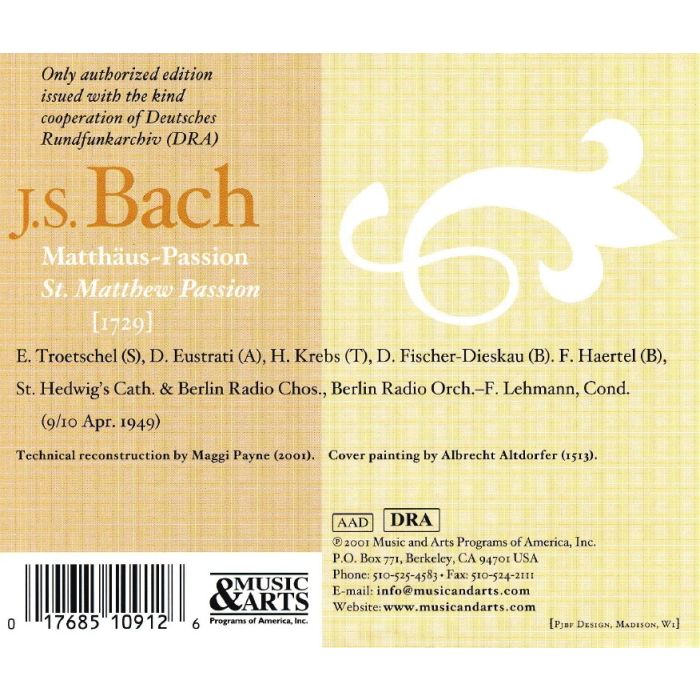 Bach: St. Matthew Passion - slide-1