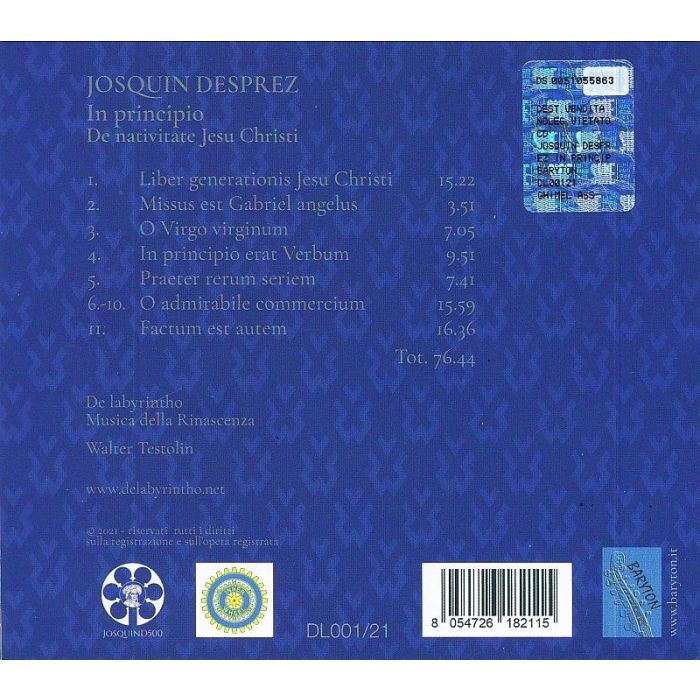 Desprez: In Principio - slide-1