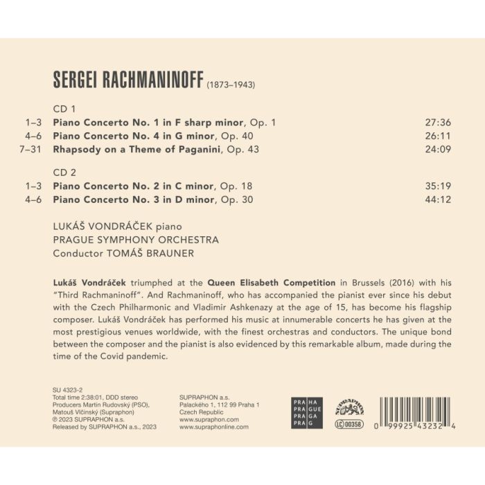 Rachmaninov: Piano Concertos 1 - 4; Paganini Rhapsody - slide-1