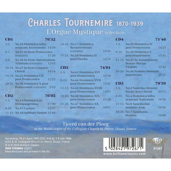 Tournemire: L'Orgue Mystique - slide-1