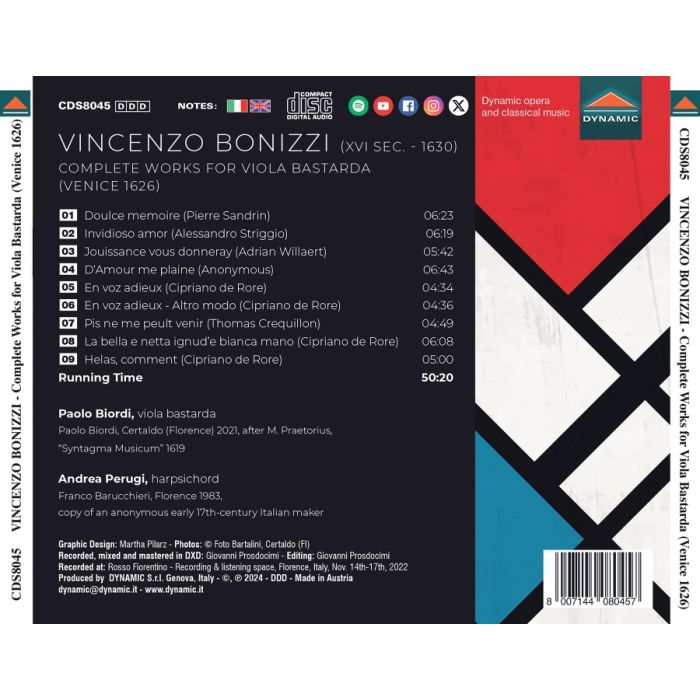 Bonizzi: Complete Works for Viola Bastarda - slide-1