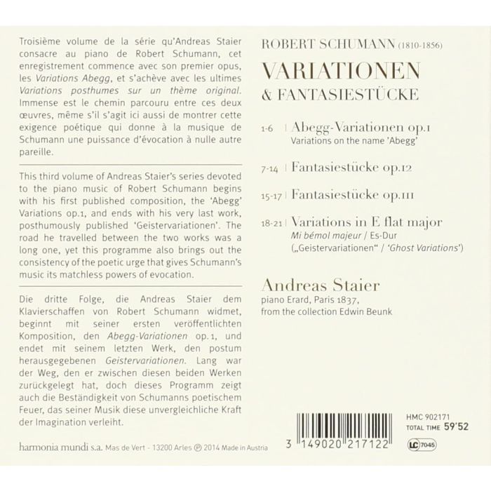 Schumann: Variationen & Fantasiestücke - slide-1