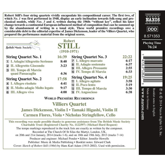 Stillt: The Four String Quartets - slide-1