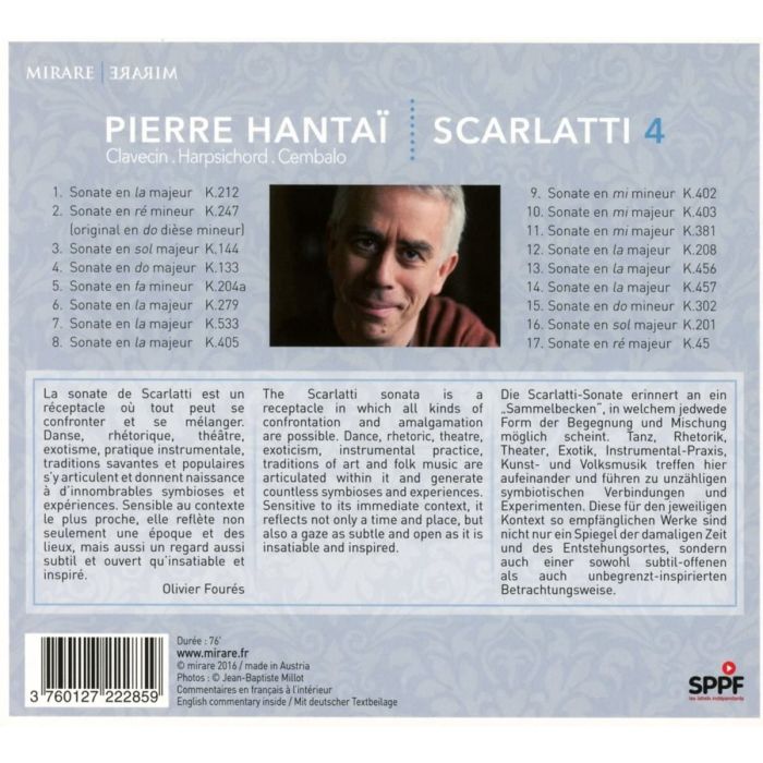 Scarlatti: Sonatas for harpsichord Vol. 4 - slide-1