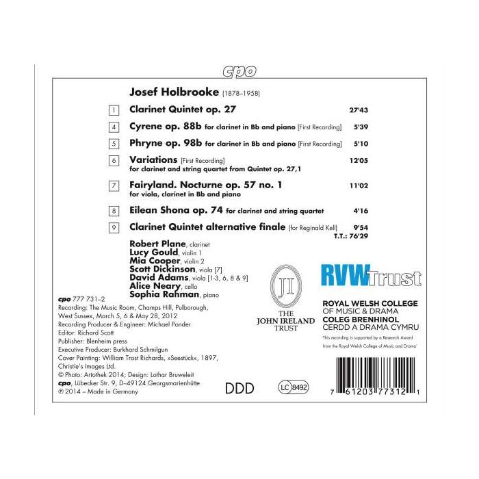 Holbrooke: Chamber Works with Clarinet - slide-1
