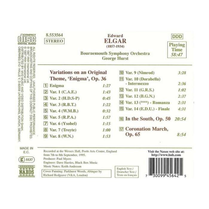 ELGAR: Enigma Variations - slide-1
