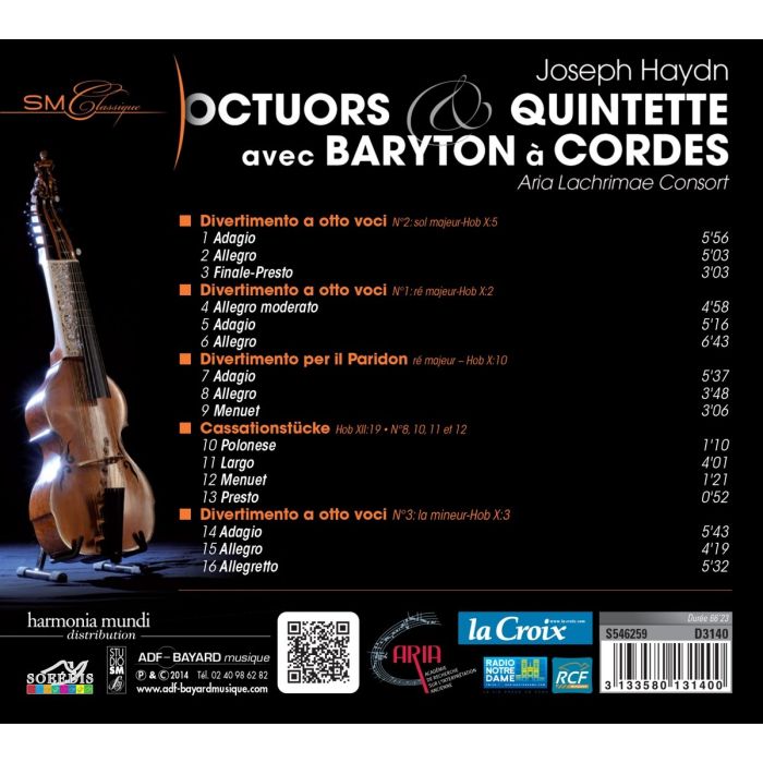 Haydn: Octuors & Quintet avec baryton - slide-1