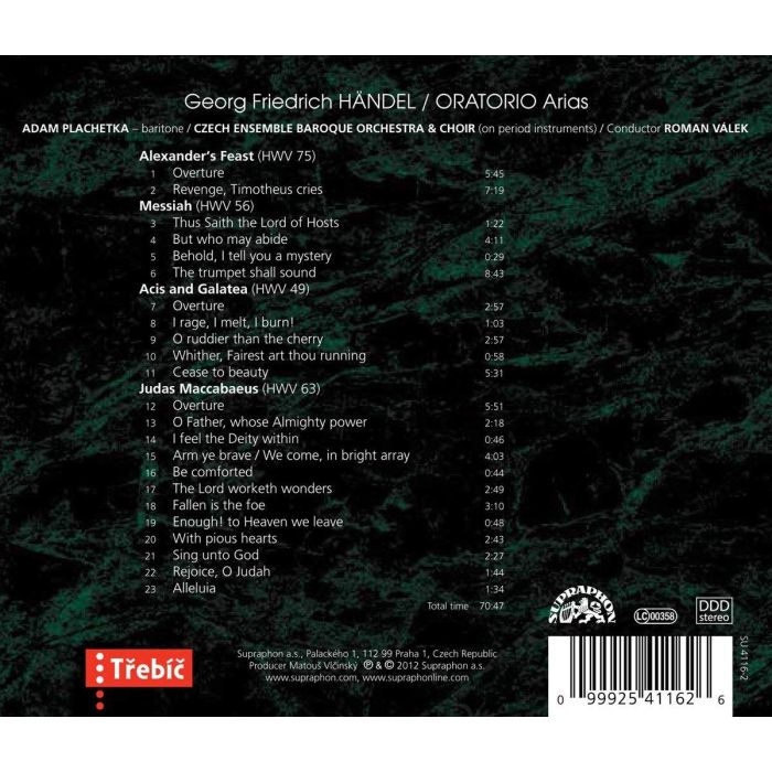 Handel: Oratorio Arias - slide-1