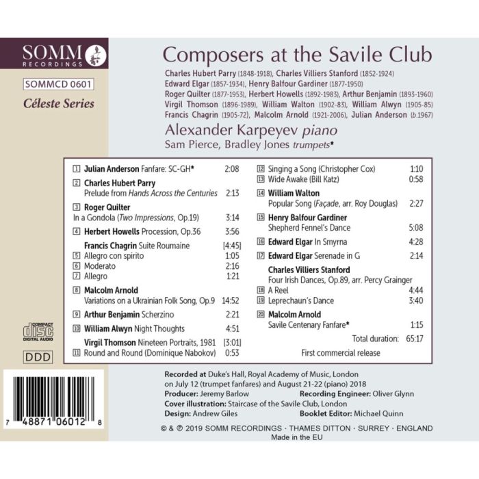 Composers at the Savile Club - slide-1