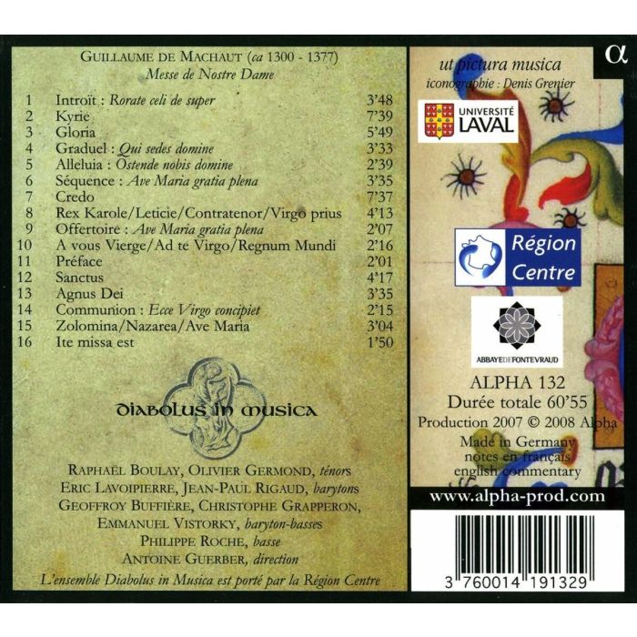 MACHAUT: Messe de Nostre Dame - slide-1