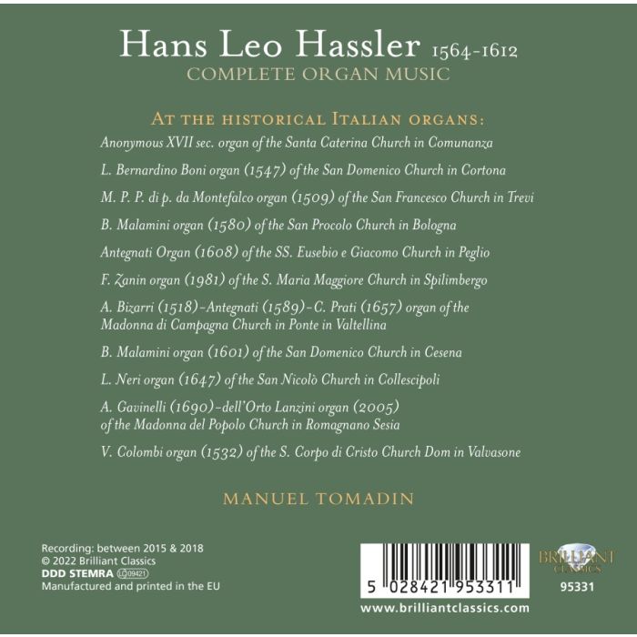 Hassler: Complete Organ Music - slide-1