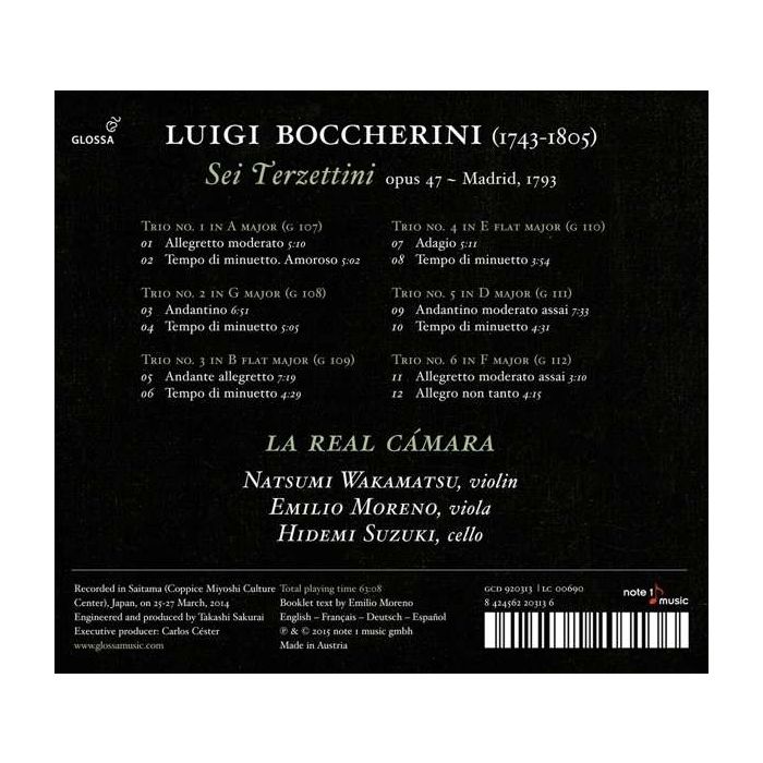 Boccherini: Sei Terzettini op. 47 - slide-1