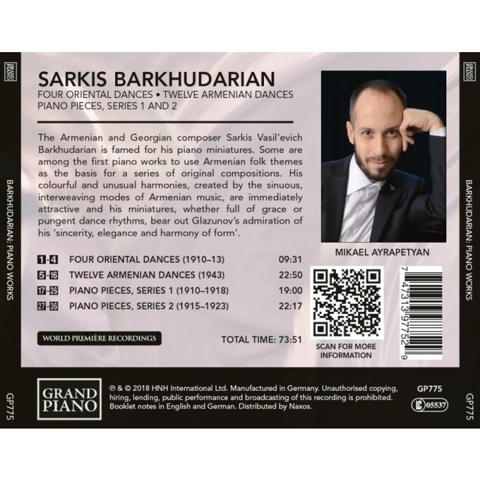 Barkhudarian: Piano Works - slide-1