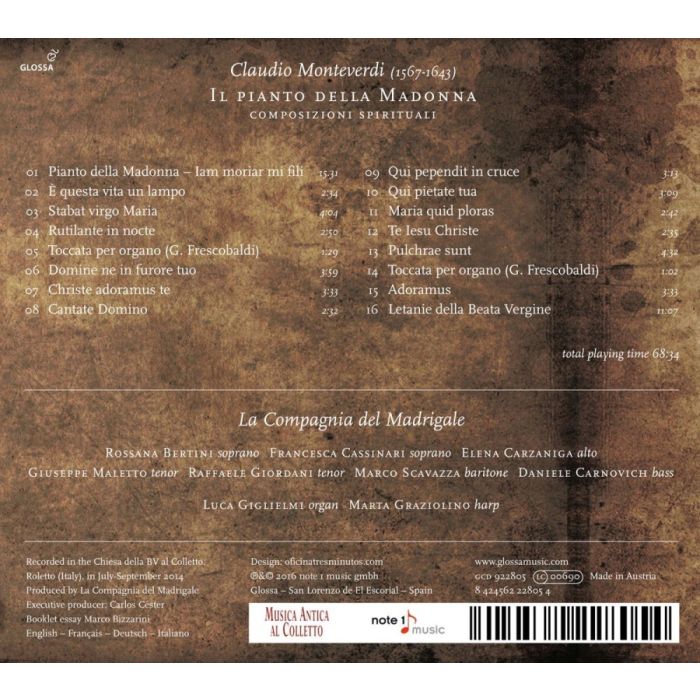 Monteverdi: Il pianto della Madonna - slide-1