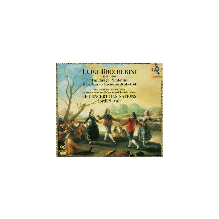BOCCHERINIi: Fandango, Sinfonie & La Musica 
