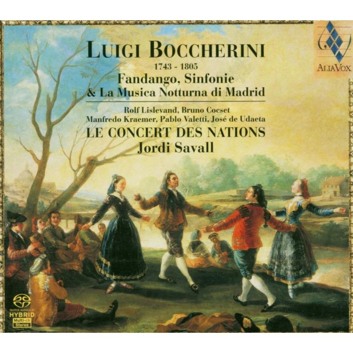 BOCCHERINIi: Fandango, Sinfonie & La Musica 
