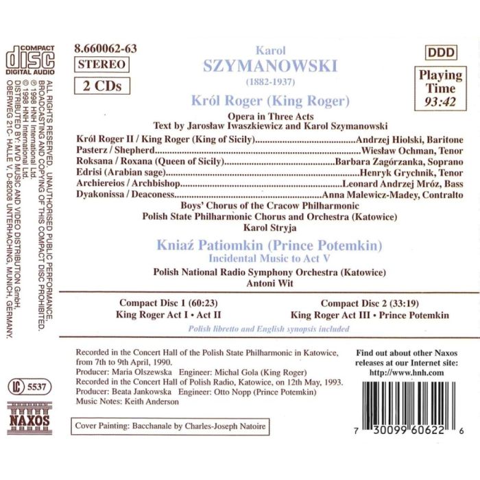 Szymanowski: Król Roger - slide-1