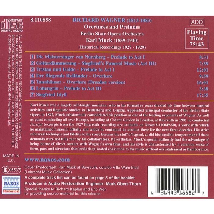 Wagner: Overtures and Preludes - slide-1