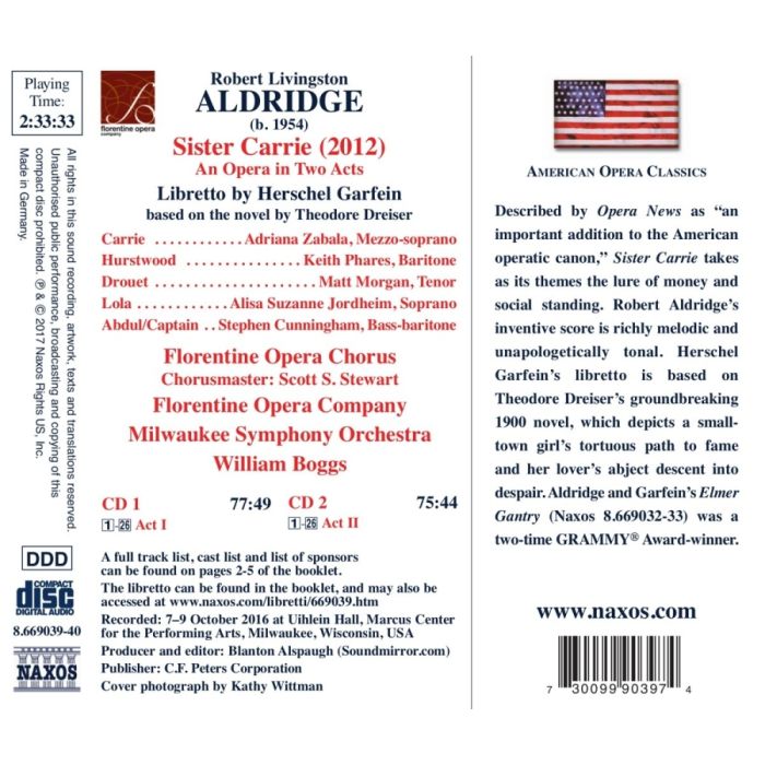Aldridge: Sister Carrie - slide-1