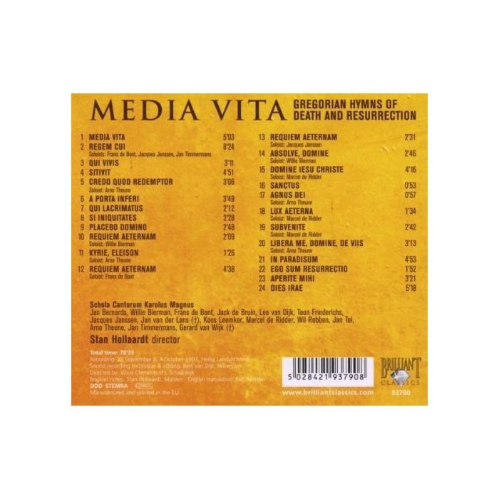Media Vita: Gregorian Hymns of Death and Resurrection - slide-1