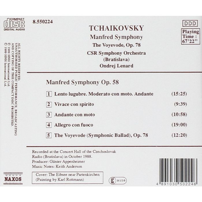 Tchaikovsky: 