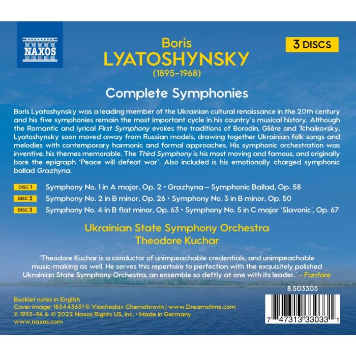 Lyatoshynsky: Complete Symphonies - slide-1