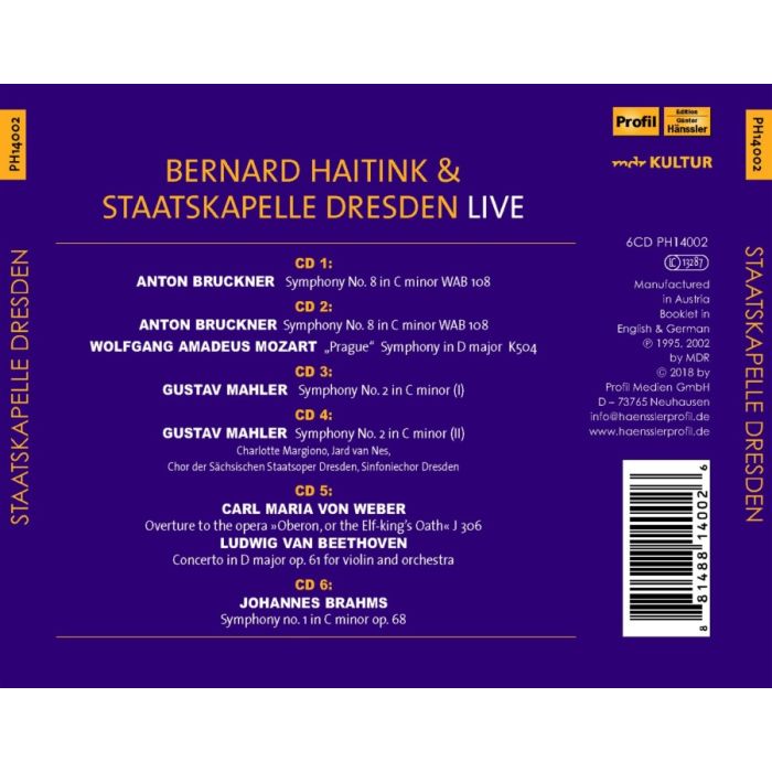 Bernard Haitink & Staatskapelle Dresden - slide-1