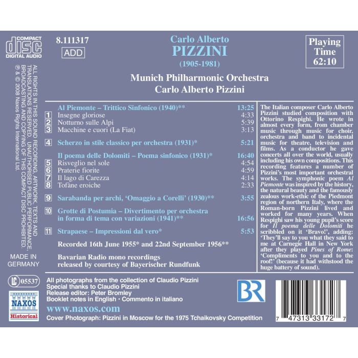 Pizzini: Pizzini conducts Pizzini - slide-1