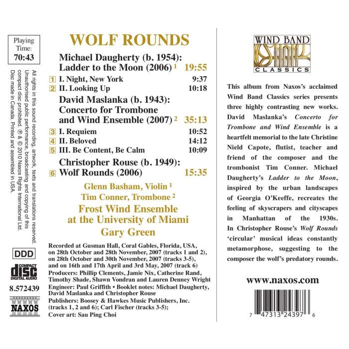 ROUSE /DAUUGHERTY / MASLANKA: Wolf Rounds - slide-1