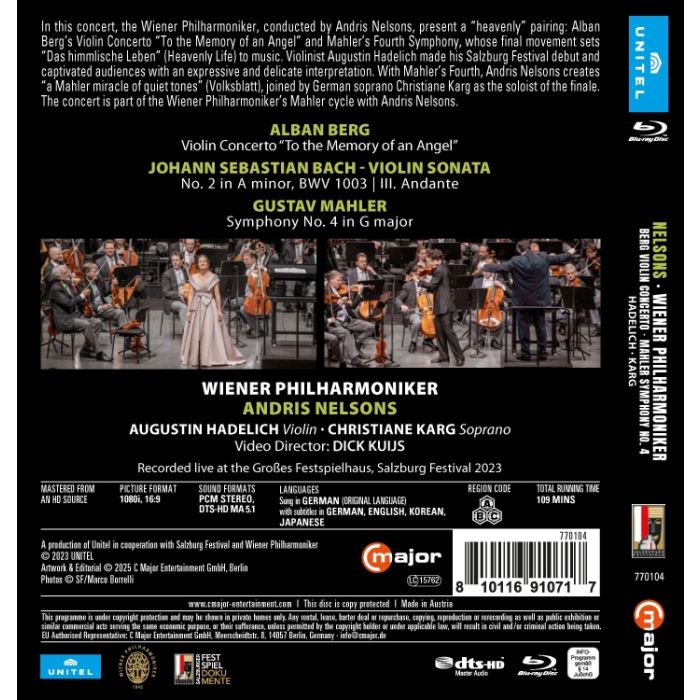 Andris Nelsons conducts the Wiener Philharmoniker (Blu-ray) - slide-1