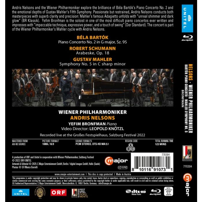 Andris Nelsons conducts the Wiener Philharmoniker (Blu-ray) - slide-1