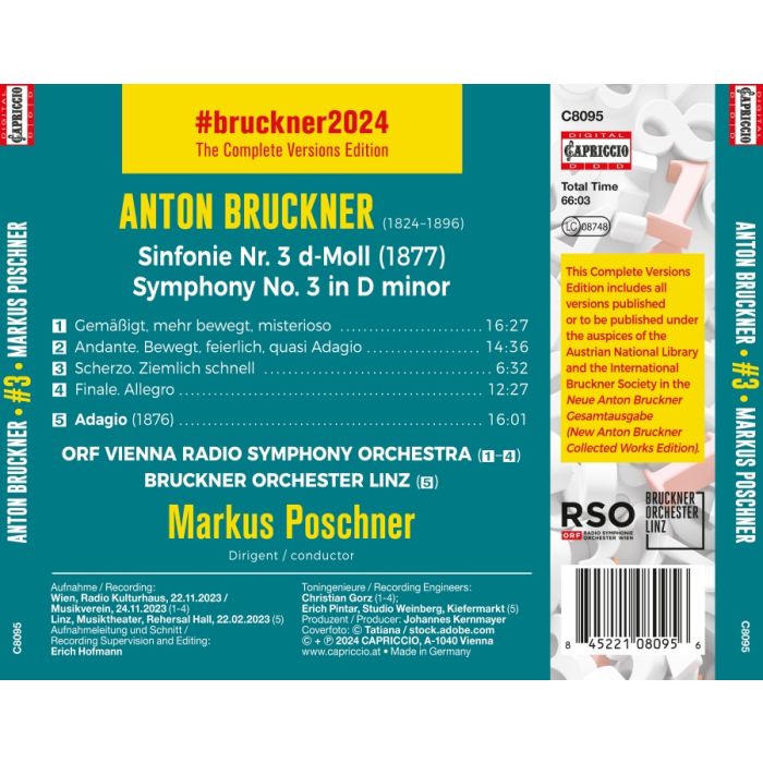 Bruckner: Symphony No. 3 - slide-1