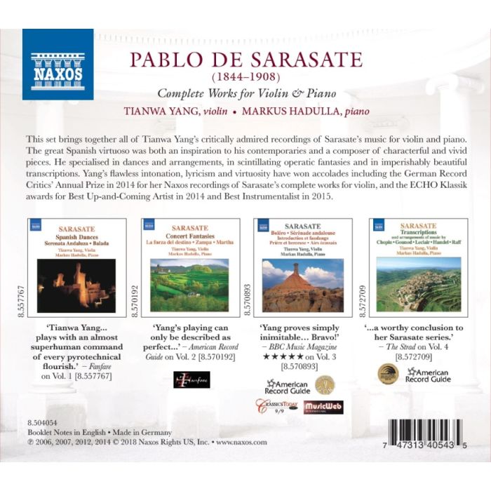 Sarasate: Complete Works for Violin and Piano - slide-1
