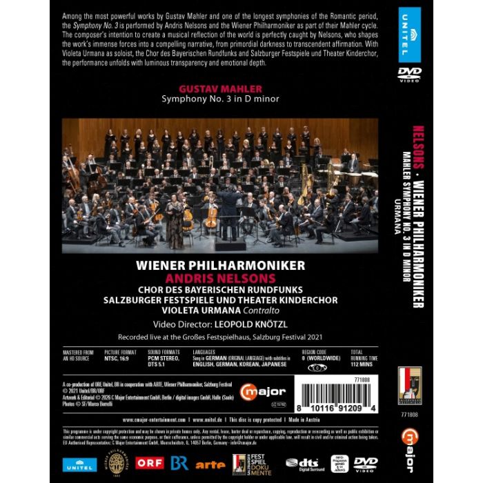 Mahler: Symphony No. 3 (DVD) - slide-1