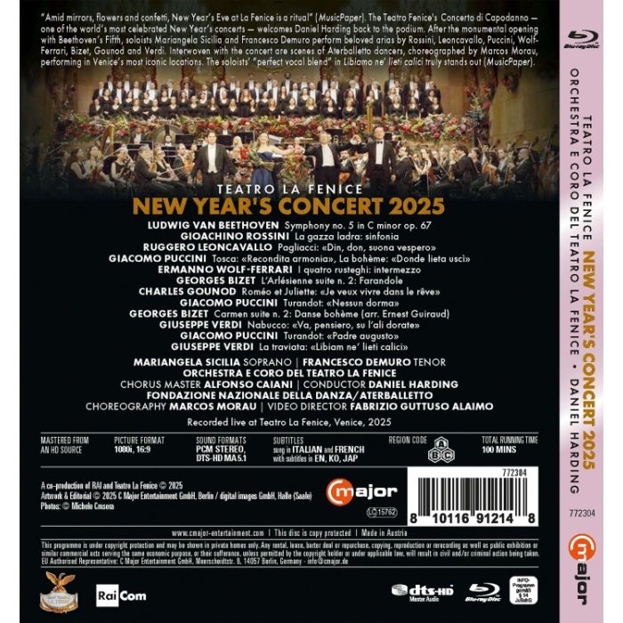 New Year‘s Concert – Teatro la Fenice 2025 (BD) - slide-1