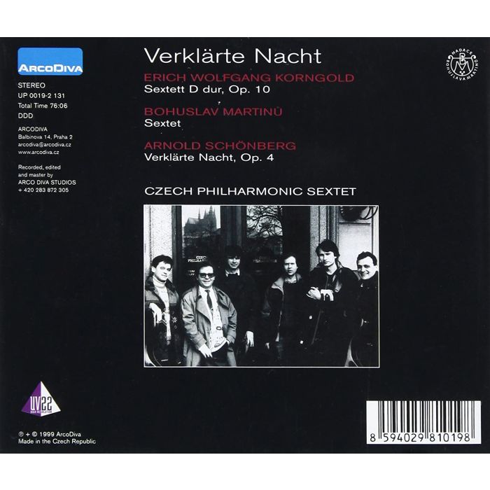KORNGOLD/ MARTINU: String Sextets /SCHOENBERG: Verklärte Nacht - slide-1