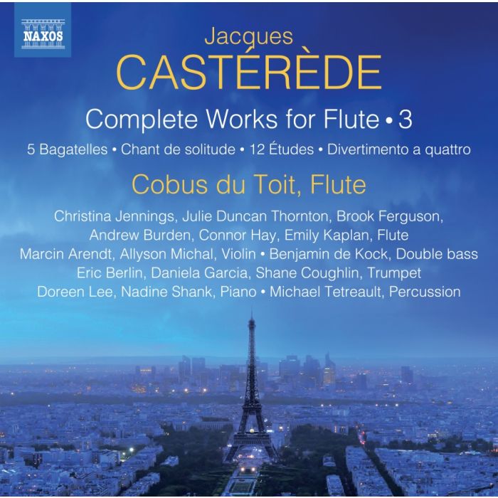 Casterede: Complete Works for Flute Vol. 3