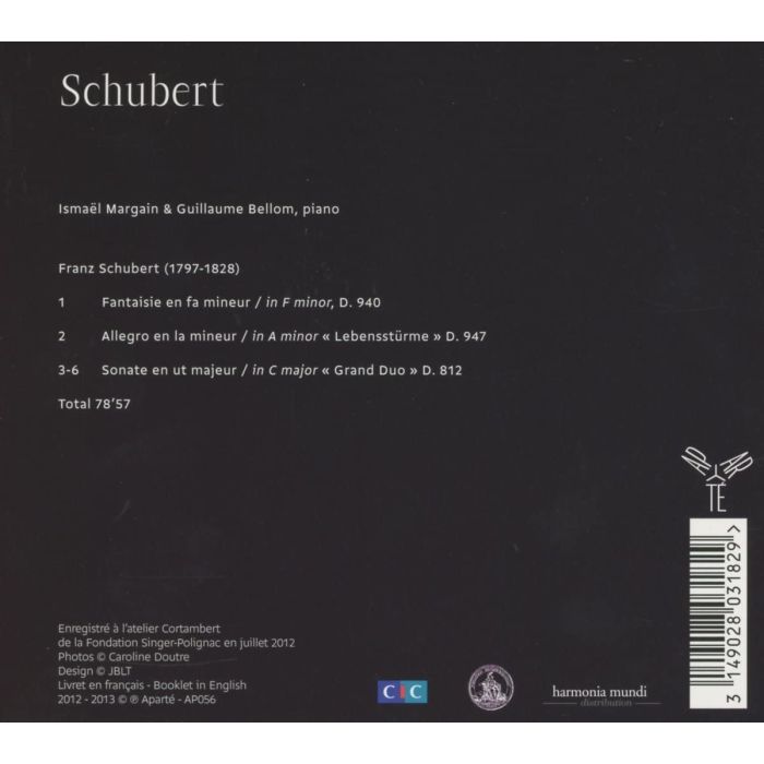 Schubert: Works for piano, 4 hands - slide-1