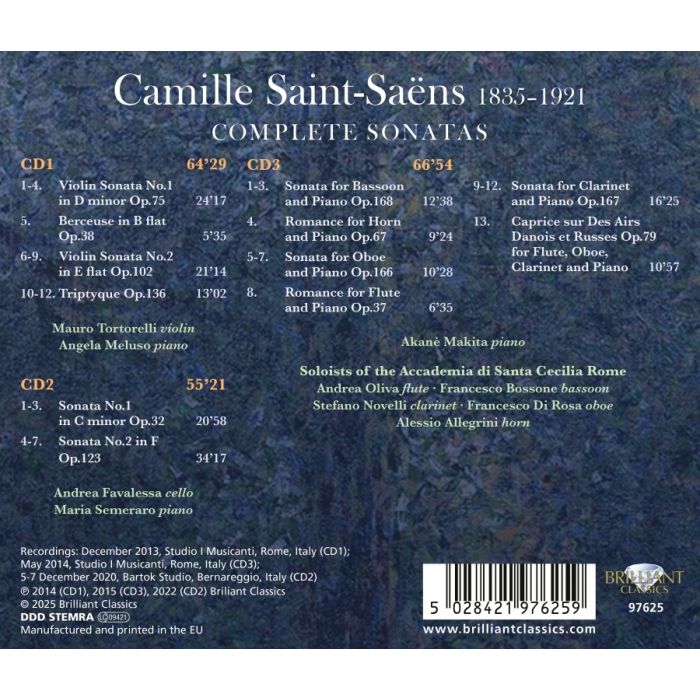 Saint-Saëns: Complete Sonatas - slide-1