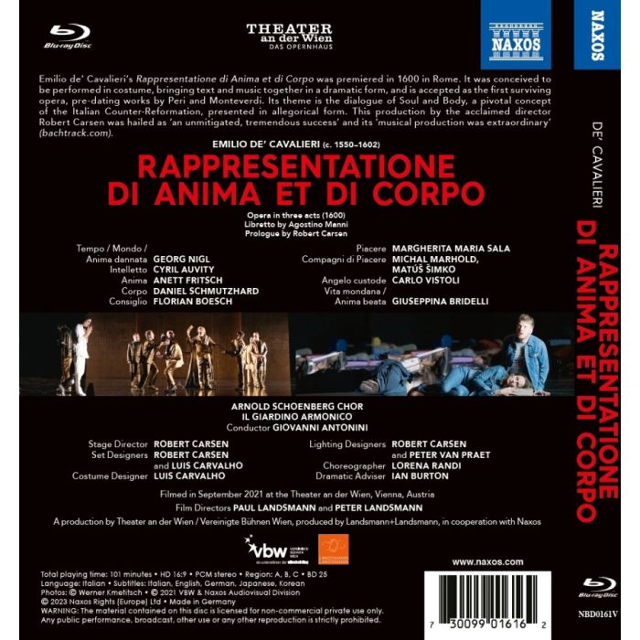 Cavalieri: Rappresentatione di Anima et di Corpo - slide-1