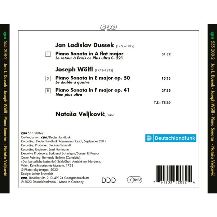 Wölfl & Dussek: Piano Sonatas - slide-1