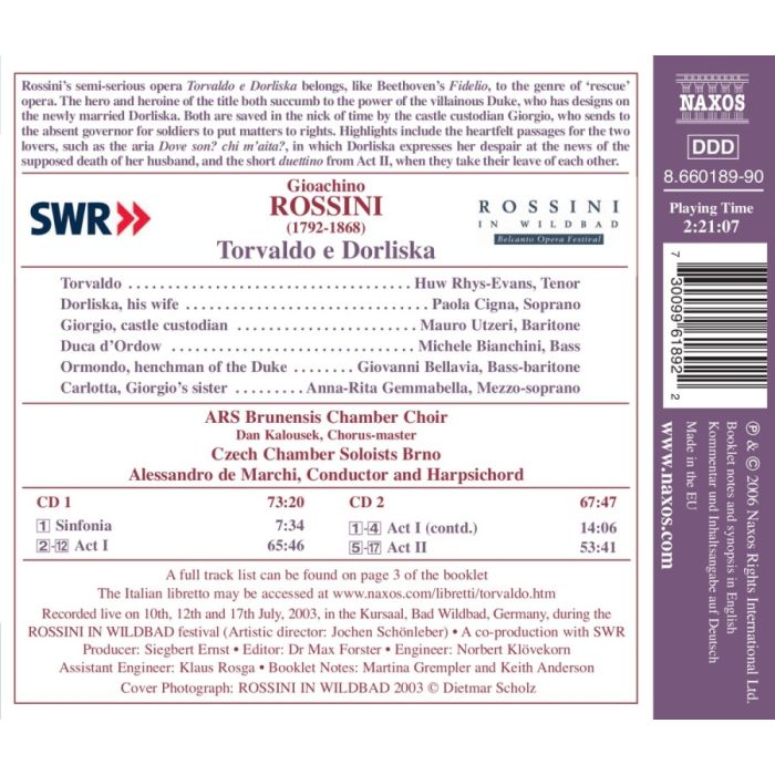 ROSSINI: Torvaldo e Dorliska - slide-1