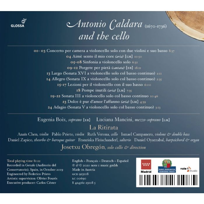 Antonio Caldara and the cello - slide-1