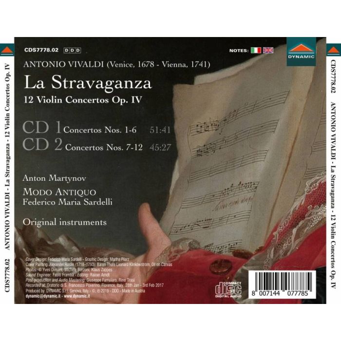 Vivaldi: La Stravaganza, 12 Violin Concertos Op. 4 - slide-1
