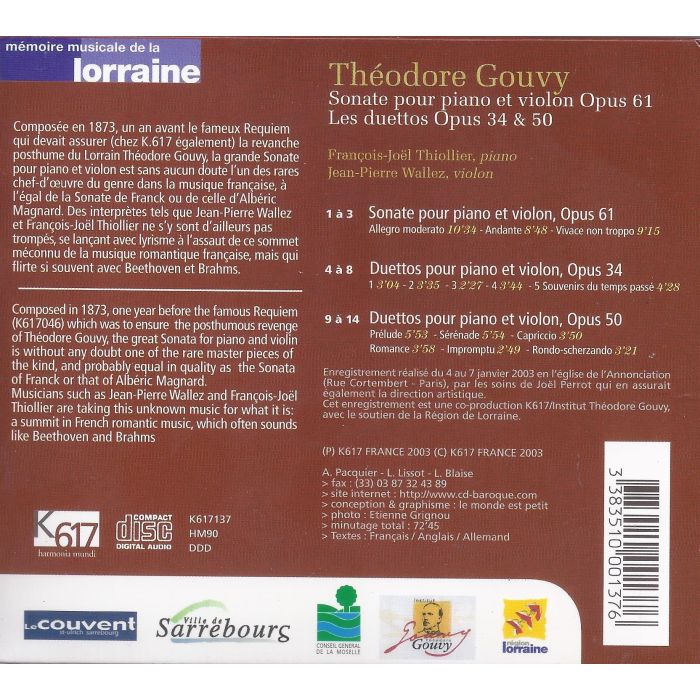 Gouvy: Sonata for Piano and Violin Op 61 - slide-1