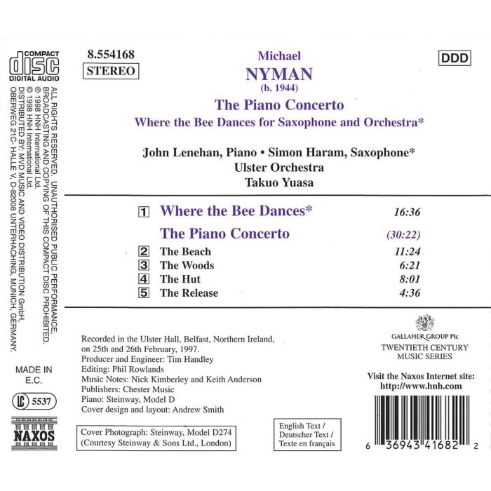 NYMAN: The piano concerto - slide-1