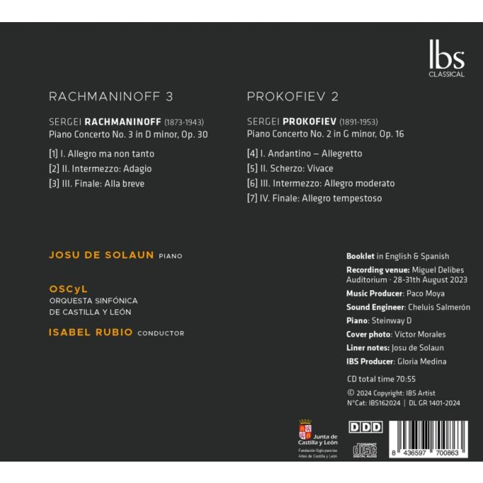 Rachmaninov: Piano Concerto No. 3; Prokofiev: Piano Concerto No. 2 - slide-1